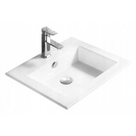 MEXEN - Salma umyvadlo zápustné 54 x 47 cm bílá 25395400