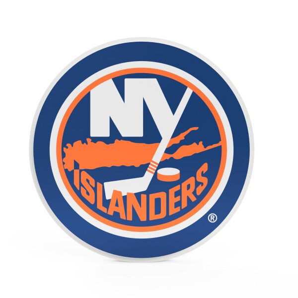 FanFave Cedule New York Islanders NHL 3D Foam Logo