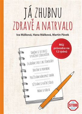 Já zhubnu zdravě a natrvalo - Můj průvodce na 12 týdnů - Iva Málková