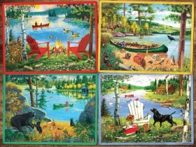 COBBLE HILL Puzzle Země chatařů XL