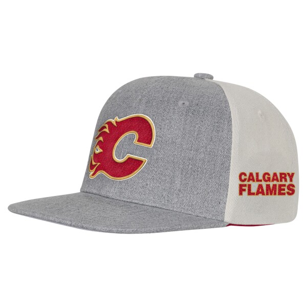 Outerstuff Dětská kšiltovka Calgary Flames NHL Ace In The Hole Flatbrim Snapb