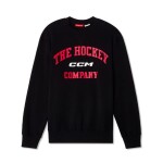 Pánská mikina CCM Athleisure Crew Black Velikost: XL