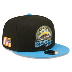 New Era Pánská kšiltovka Los Angeles Chargers NFL 2022 On-Field Salute to Service 9FIFTY Snapback Velikost: S/M