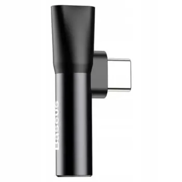 Rozbaleno - Baseus CATL41-01 redukce USB-C na Jack 3.5 mm černá / rozbaleno (CATL41-01.rozbaleno)