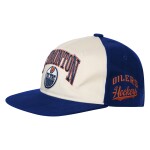 Outerstuff Dětská kšiltovka Edmonton Oilers NHL Flatbrim Arch Deadstock Snapback