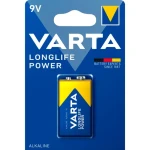 Varta Longlife Baterie 6LR61 / 9.0V / alkalická / 10 ks / v boxu (494508)
