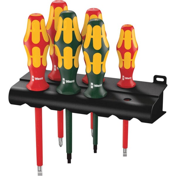 Wera 160i/168i/6 Rack sada šroubováků, 6dílná, 05347777001