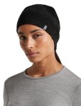 Unisex merino čepice ICEBREAKER Unisex Merino 260 O Vertex Rev Beanie ChilW, Black/Obsidian/J