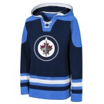 Outerstuff Dětská mikina Winnipeg Jets NHL Ageless Must Have – Home Pullover Velikost: Dětské XL (170 – 176)