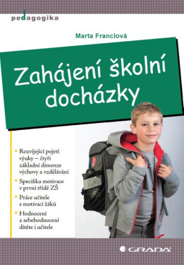 Zahájení školní docházky - Marta Franclová