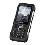 EVOLVEO StrongPhone H1, vodotěsný odolný Dual SIM telefon, černo-stříbrný