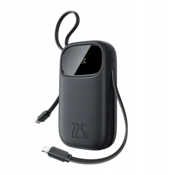 Baseus EnerFill FC31 10000mAh černá / Powerbanka / 22,5W / USB-C / USB-A / Lightning (P10082106123-00)