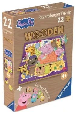 Ravensburger Dřevěné puzzle Prasátko Peppa