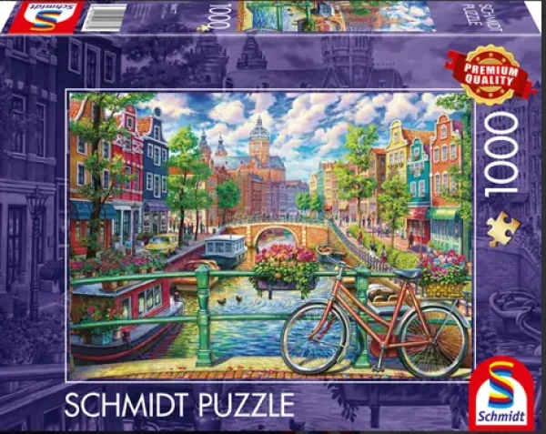 SCHMIDT Puzzle Kouzlo amsterdamského kanálu