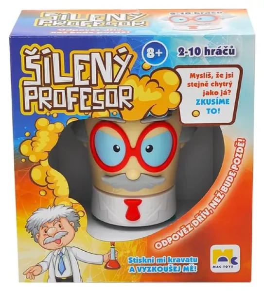 QUIZY Karetní hra Šílený profesor