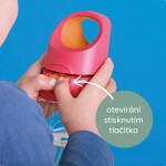 B.box 500303 Lahev na pití s brčkem 450 ml - lilac pop