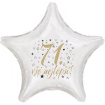 71. narozeniny balónek hvězda Balonky.cz 71. narozeniny balónek hvězda Balonky.cz