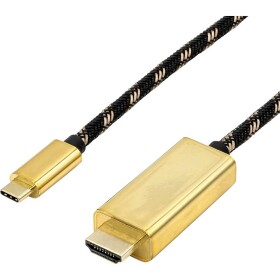 Roline USB-C® / HDMI kabelový adaptér USB-C ® zástrčka, Zástrčka HDMI-A 1.00 m vícebarevná 11.04.5844 Kabel pro displeje USB-C®