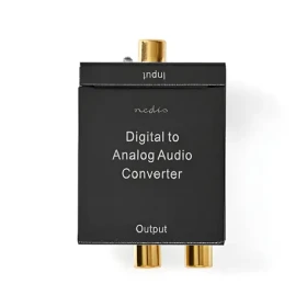 Nedis ACON2510BK / Audio převodník / TosLink / RCA / 3,5mm (ACON2510BK)