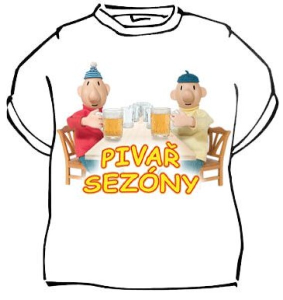 Divja Tričko - Pivař sezóny Pat a Mat