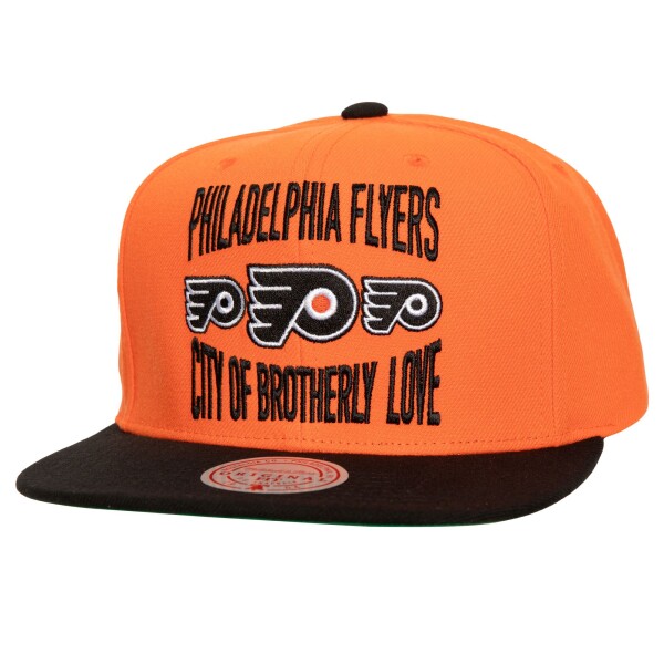 Mitchell & Ness Pánská kšiltovka Philadelphia Flyers NHL City Love Snapback Vintage
