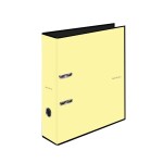 Karton P+P pákový pořadač Pastelini A4 7 cm žlutý