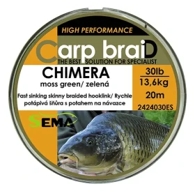 Sema Chimera / Pletená šňůra / 20 m / 40 lbs / 18,2 kg