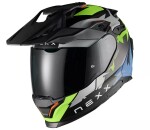 Helma na moto Nexx Y.Travl Primal neon/black MT - M / černá