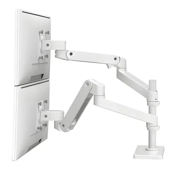 Ergotron LX Pro Dual Stacking Arm bílá / Stolní rameno pro 2 monitory (45-690-290)