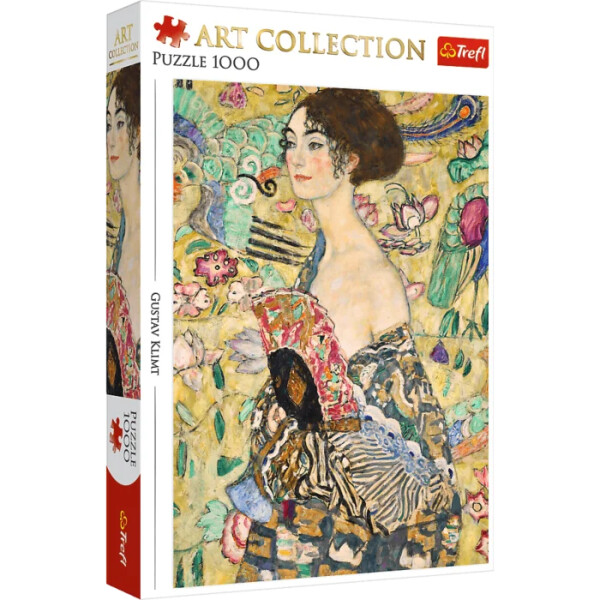 Puzzle Art Collection: Dáma s vějířem 1000 dílků