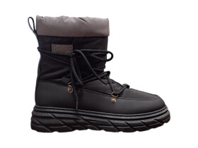 Lee Cooper LCJ-25-44-3930L Dámské zimní kotníkové boty černé 37