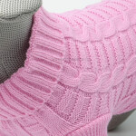 Cuddly svetr pro psa Barva: Růžová, Délka zad (cm): 29-31, Obvod hrudníku: 32 - 44 cm