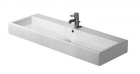 DURAVIT - Vero Umyvadlo nábytkové 120x47 cm, s 1 otvorem pro baterii, s WonderGliss, alpská bílá 04541200271