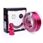 PET-G filament Raspberry Pink TR 1,75 mm Print With Smile 1kg