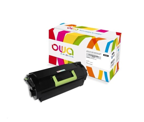 OWA Armor toner pro LEXMARK MS810, 811, 812, 25000 Stran, 52D2H00, černá/black EDF_1081349
