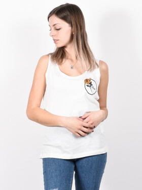 RVCA THORNS ANTIQUE WHITE dámská tílko - M