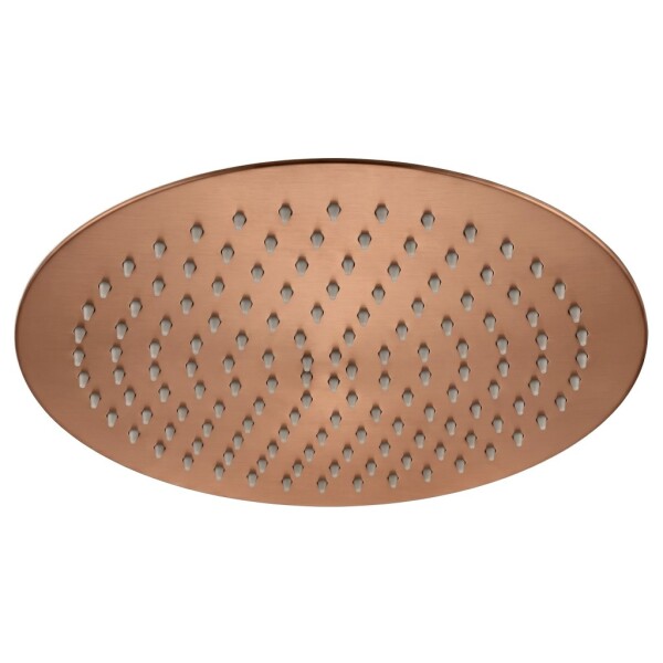 REA - Kulatá dešťová sprcha JS-P014BRG 30cm Brush Copper REA-P8605