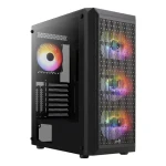 Aerocool Beam G v2 černá / ATX / 1x USB-A 3.0 / 2x USB-A 2.0 / 4x 120mm FRGB / bez zdroje / průhledná bočnice (ACCM-PV37043.11)