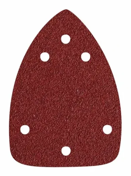 Extol Premium Brusné papíry delta / Brusný papír / 97x140 mm / P40 / 10 ks / 5 otvorů (EX245040)