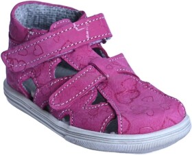 Dětské sandály Boots4U T 018 V růžová potisk Velikost: 20