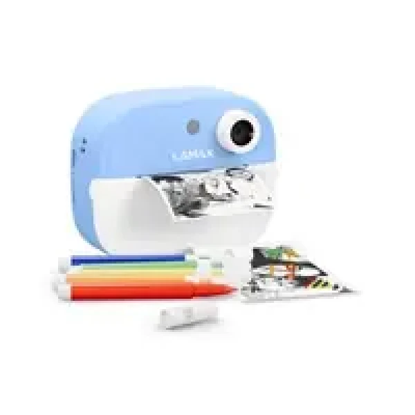 LAMAX InstaKid2 Play modrá / dětský fotoaparát / 2.0" displej / Micro SD / MP3 / USB-C / hry (8596687002403)