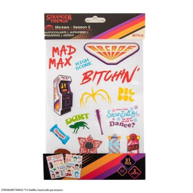 Stranger Things Samolepky - 2 aršíky (2. série)