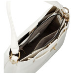 Luxusní dámská koženková kabelka do ruky Candice, bílá