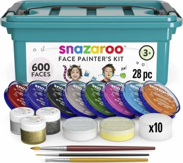SNAZAROO Sada pro malování na obličej - Painter's kit 28 dílů
