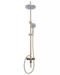 REA - Sprchový set s baterií 150mm VERSO kartáčované zlato REA-P9146