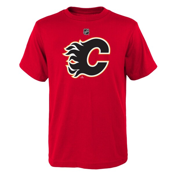 Dětské Tričko Calgary Flames Team Logo Velikost: XL (18-20)