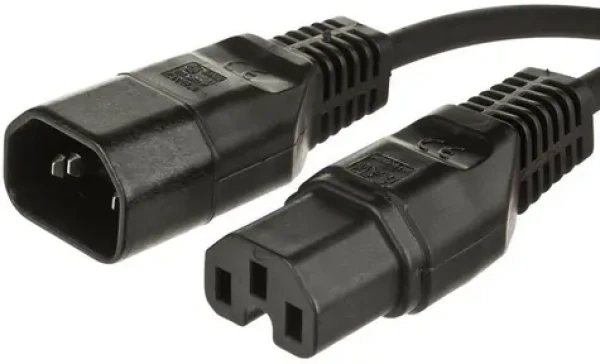 MicroConnect Jumper Cable C14 - C15 2.5m / prodlužovací kabel / 2.5m (PE011400)