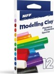 Modelovací hmota - sada 12 ks