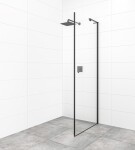 Boční zástěna ke sprchovým dveřím 80 cm SAT TGD NEW SATTGDNSTENA80CT SATTGDNSTENA80CT