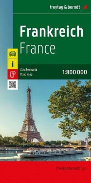 Francie 1:800 000 / automapa